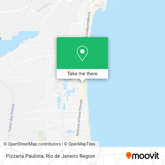 Pizzaria Paulista map
