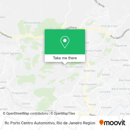Rc Porto Centro Automotivo map