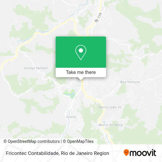 Fricontec Contabilidade map