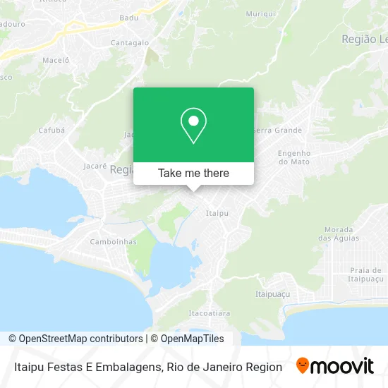 Itaipu Festas E Embalagens map