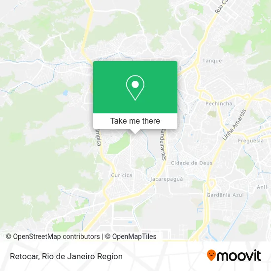 Retocar map