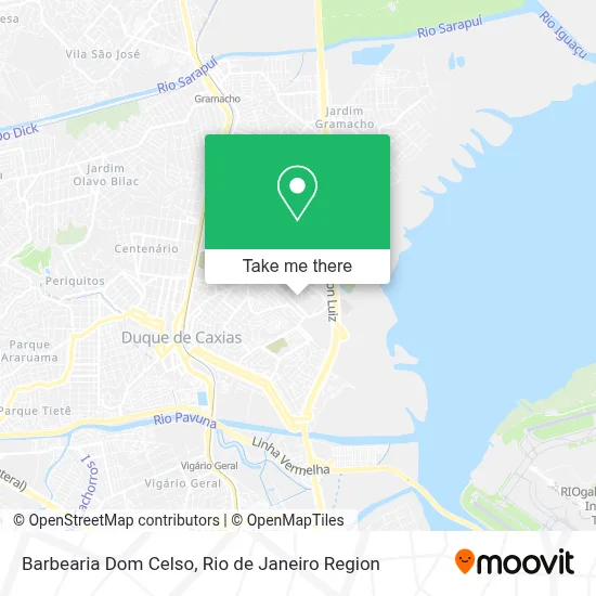 Barbearia Dom Celso map
