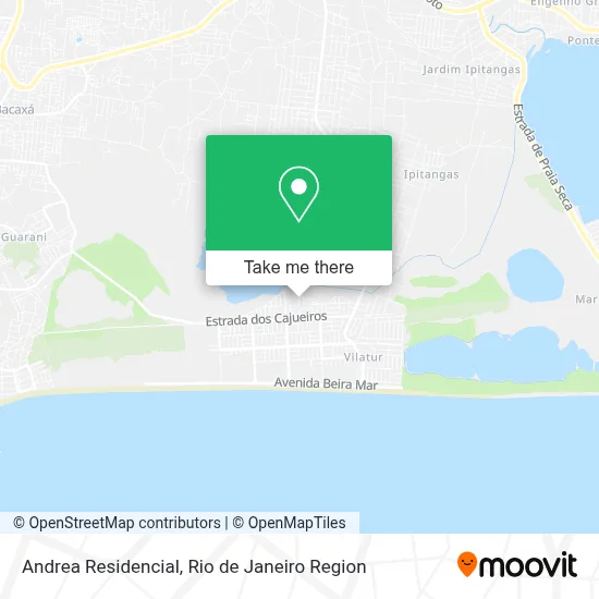 Andrea Residencial map