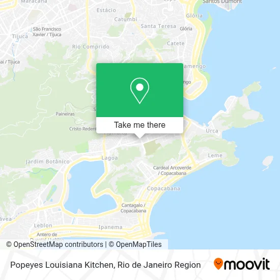 Popeyes Louisiana Kitchen map
