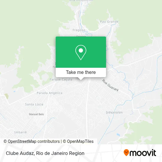 Clube Audaz map