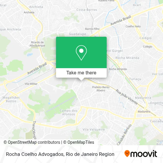 Rocha Coelho Advogados map