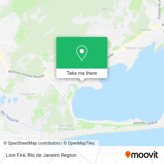 Lion Fire map