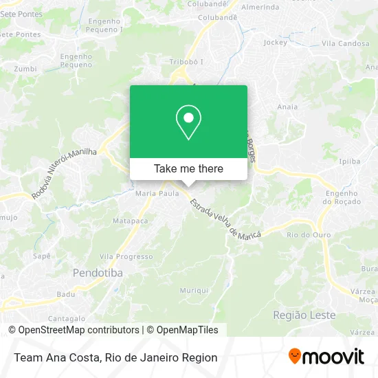 Team Ana Costa map