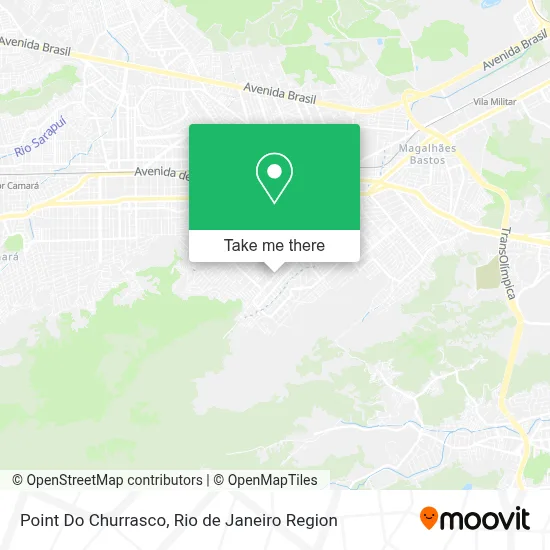 Point Do Churrasco map