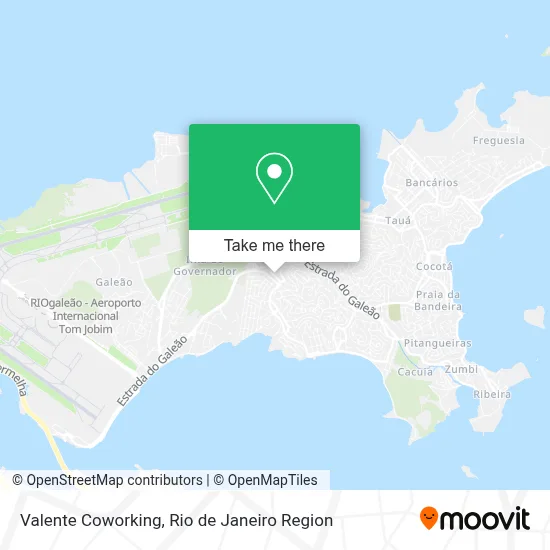 Valente Coworking map