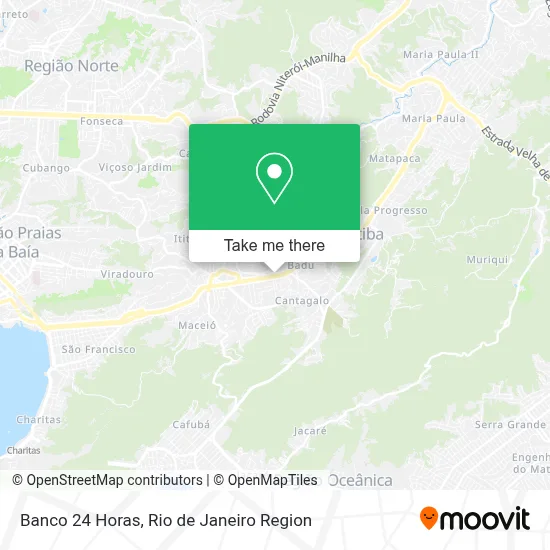 Banco 24 Horas map