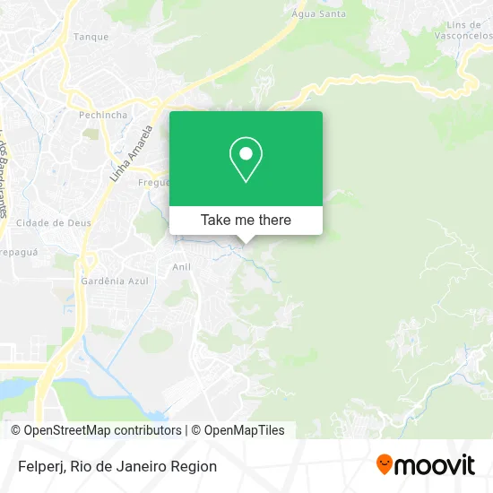 Felperj map