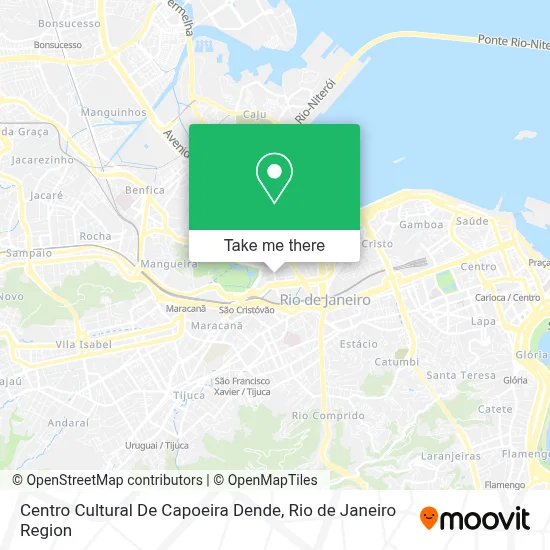 Centro Cultural De Capoeira Dende map