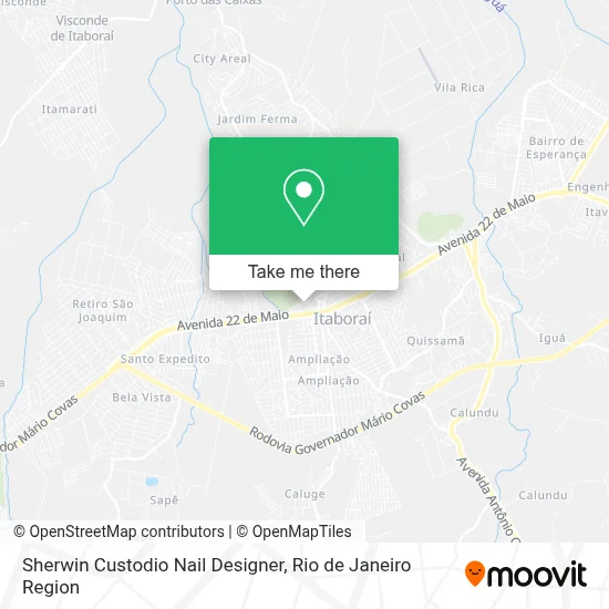 Sherwin Custodio Nail Designer map