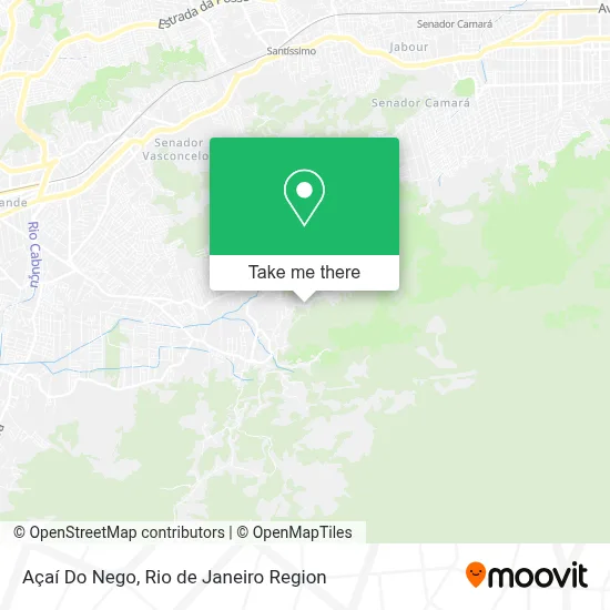 Açaí Do Nego map