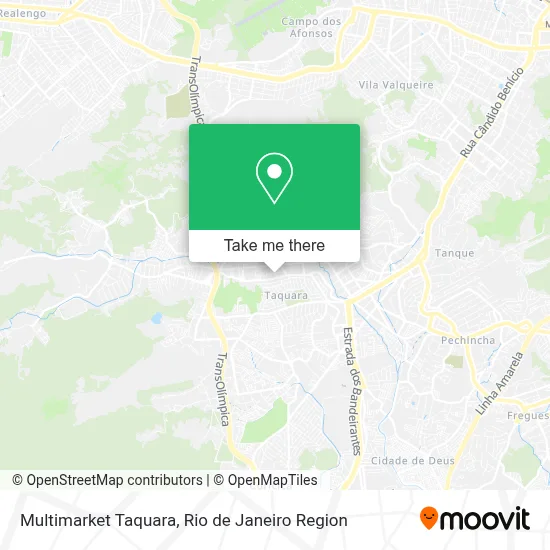 Multimarket Taquara map