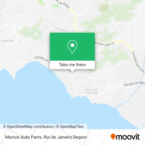 Mario's Auto Parts map