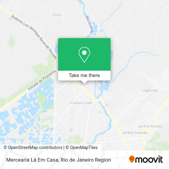 Mercearia Lá Em Casa map