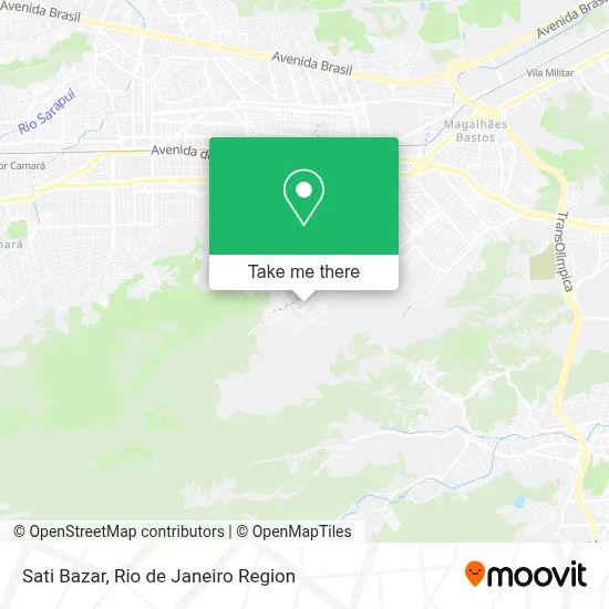 Sati Bazar map