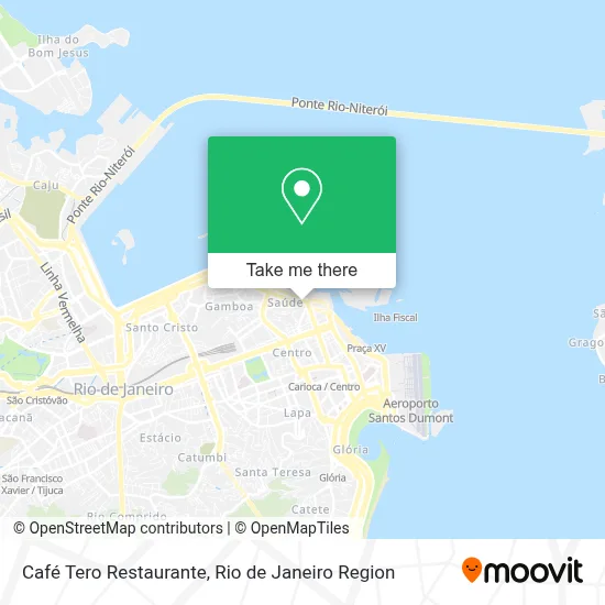 Café Tero Restaurante map