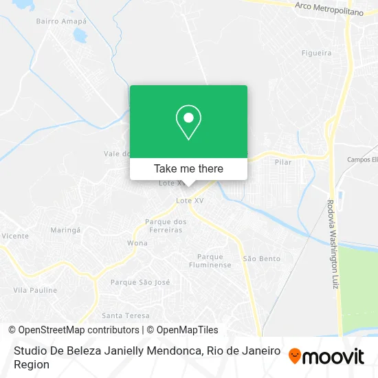 Studio De Beleza Janielly Mendonca map
