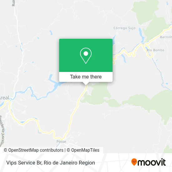 Vips Service Br map