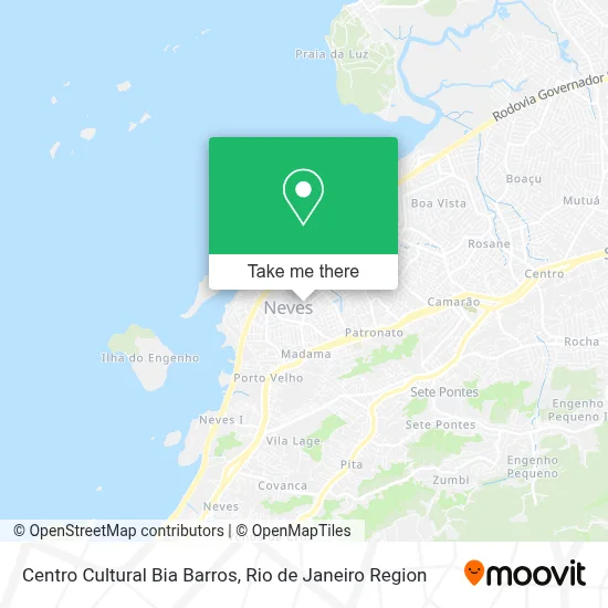 Centro Cultural Bia Barros map