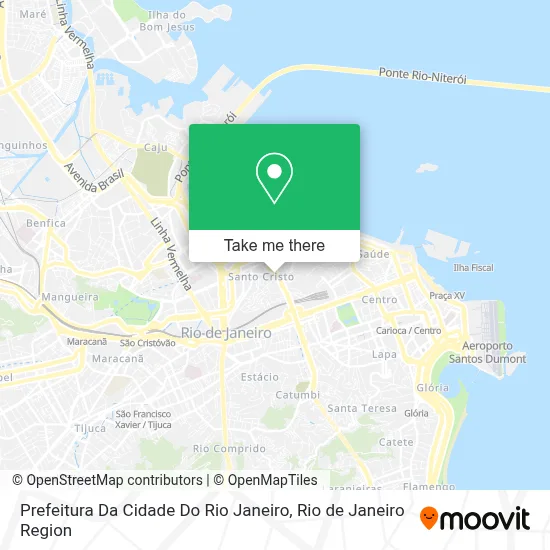 Prefeitura Da Cidade Do Rio Janeiro map
