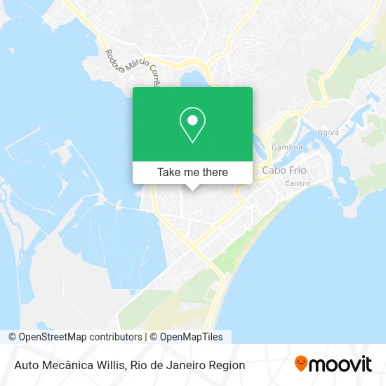 Auto Mecânica Willis map