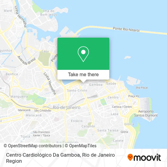 Centro Cardiológico Da Gamboa map