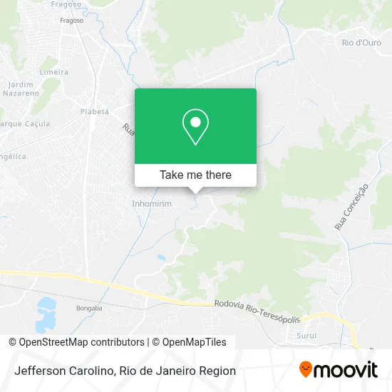 Jefferson Carolino map
