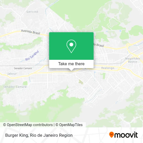 Burger King map
