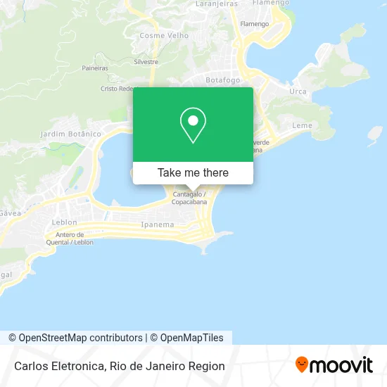 Carlos Eletronica map