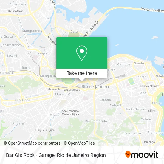 Bar Gls Rock - Garage map