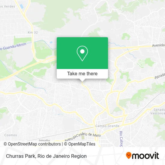 Churras Park map