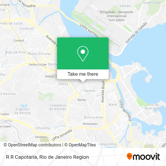 R R Capotaria map