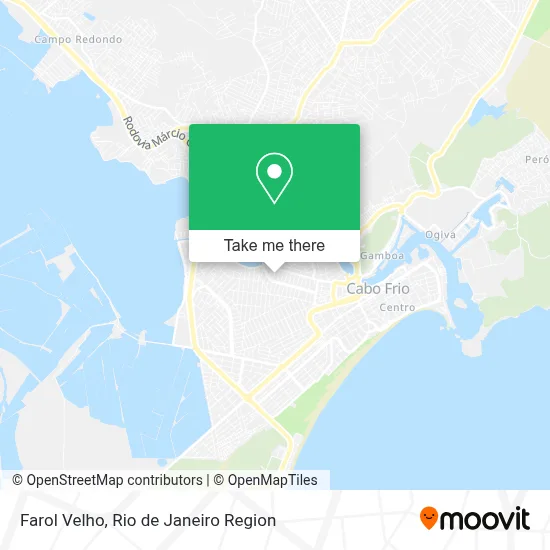 Farol Velho map