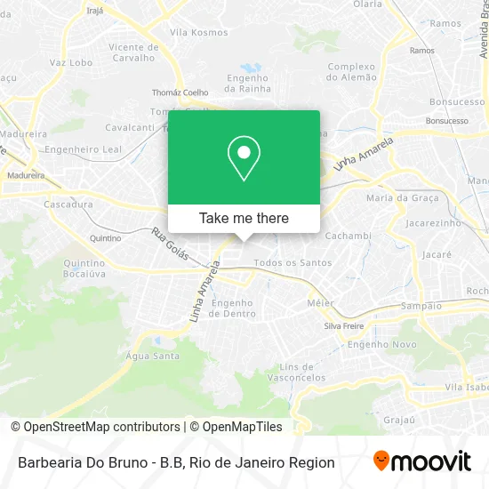 Barbearia Do Bruno - B.B map