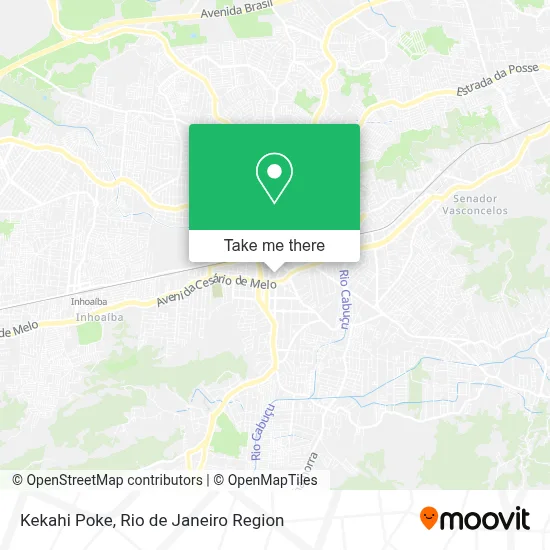 Kekahi Poke map