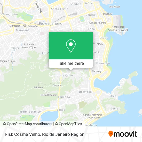 Fisk Cosme Velho map