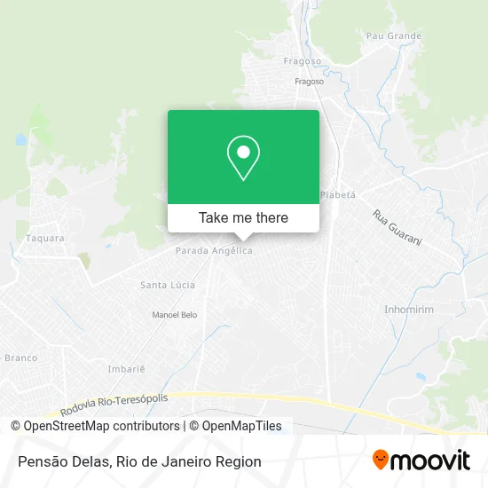 Pensão Delas map