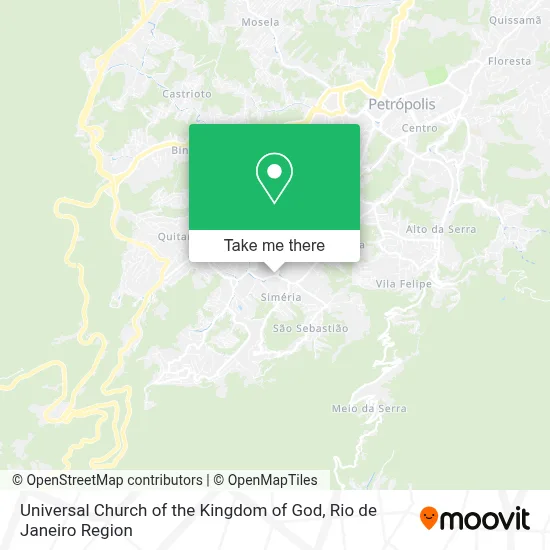 Igreja Universal Do Reino De Deus map