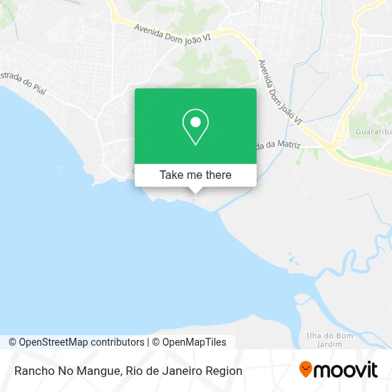 Rancho No Mangue map
