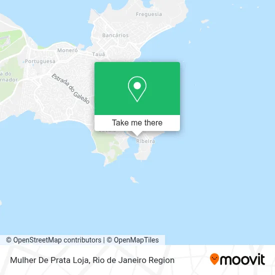 Mulher De Prata Loja map