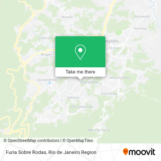 Furia Sobre Rodas map