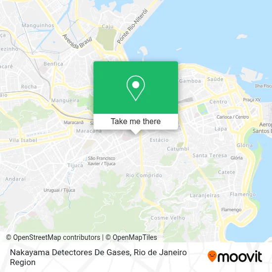 Nakayama Detectores De Gases map