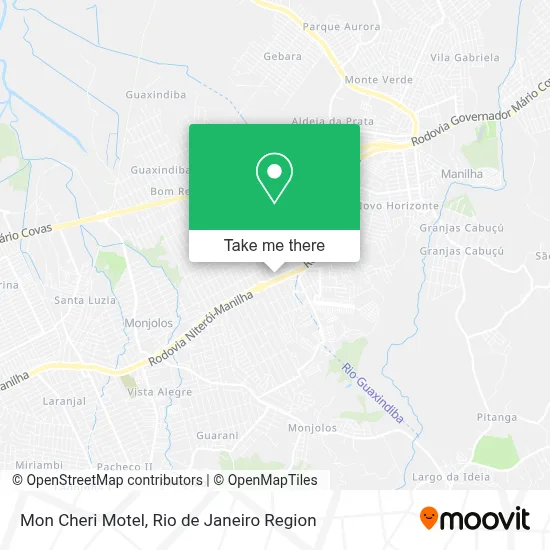 Mon Cheri Motel map