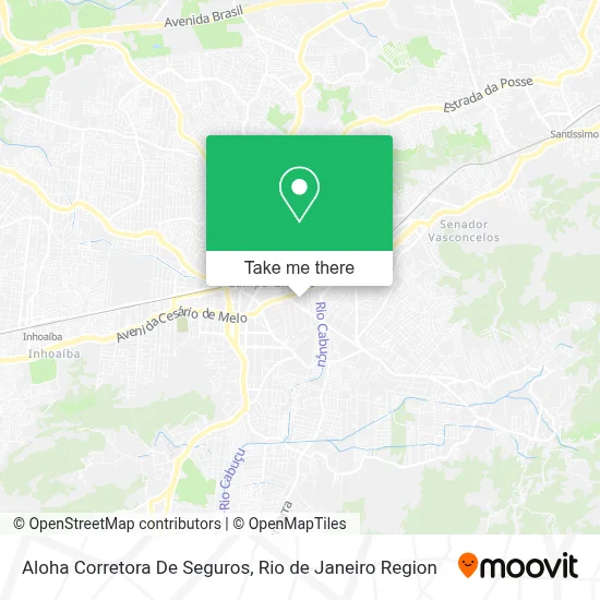 Aloha Corretora De Seguros map