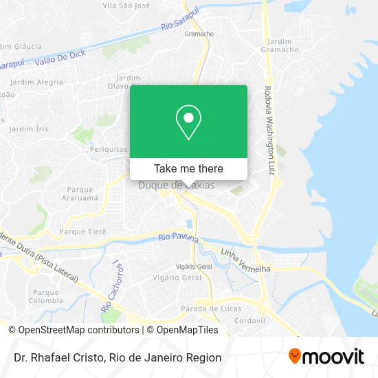 Dr. Rhafael Cristo map