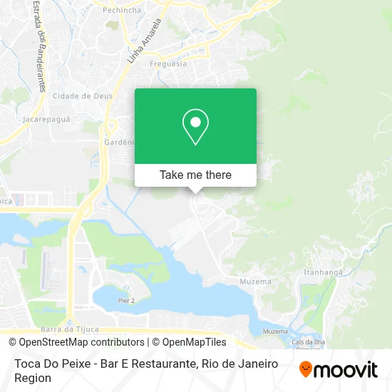 Toca Do Peixe - Bar E Restaurante map